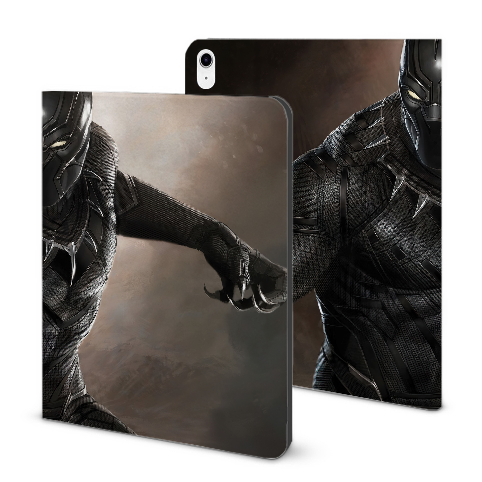 （画像用） アベンジャーズ The Avengers IPad ケース ブック型 PUレザー TPU 耐衝撃 軽量 薄型 ペン収納なし 全面保護 IPad 各モデル対応